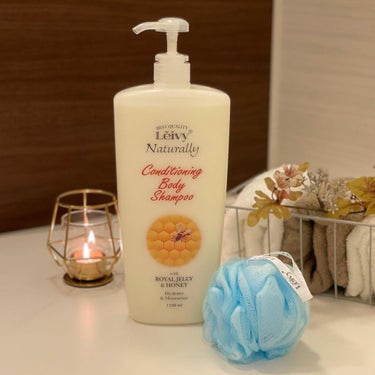 Leivy レイヴィー ボディシャンプー ローヤルゼリーのクチコミ「@leivy_japan 様の
【ボディシャンプーローヤルゼリー1150ml】
をご紹介させて.....」（1枚目）