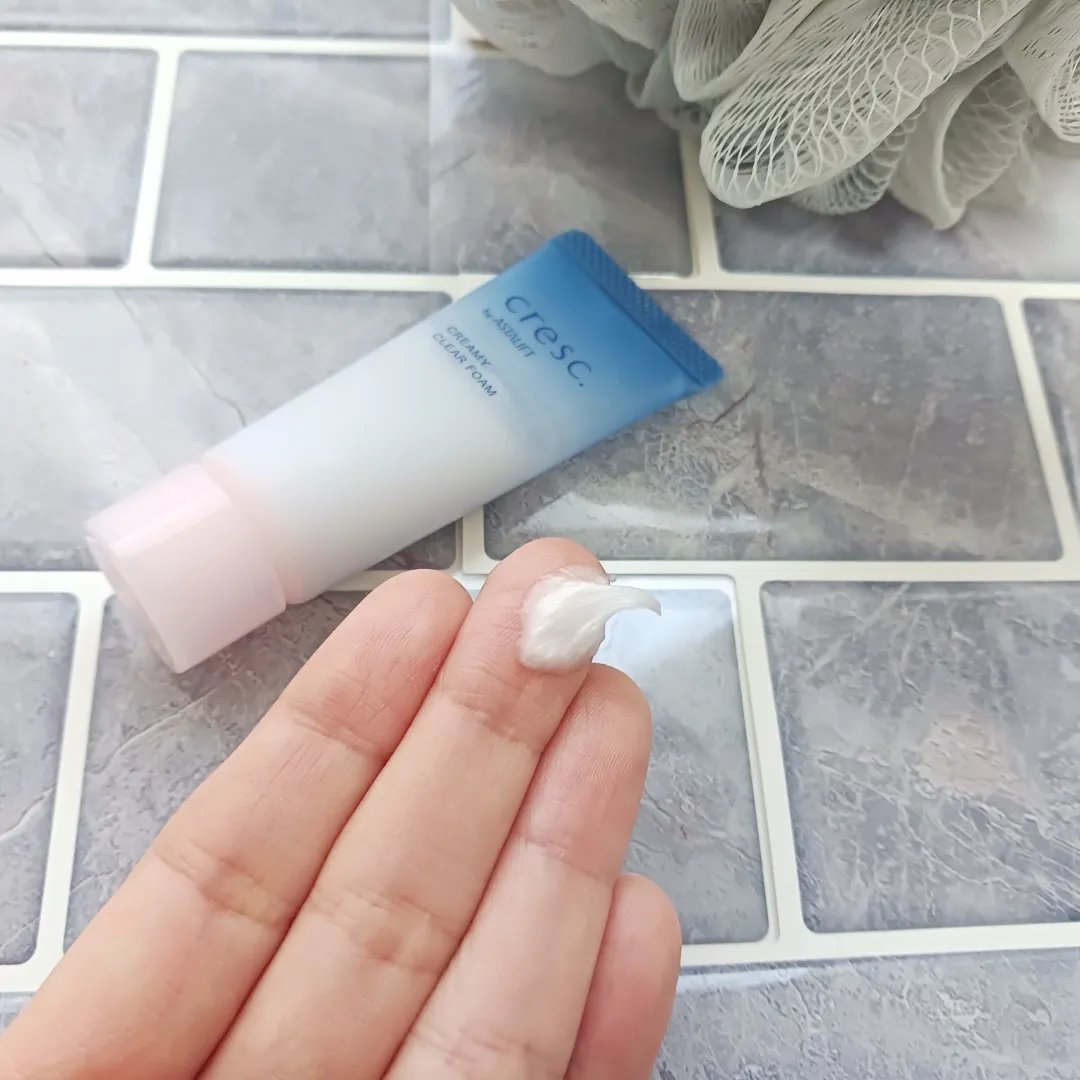 クリーミー クリアフォーム/cresc. by ASTALIFT/洗顔フォームを使ったクチコミ（2枚目）