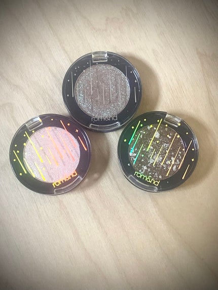 グリッター シャドウ カラー/rom&nd/グリッターを使ったクチコミ(1枚目)