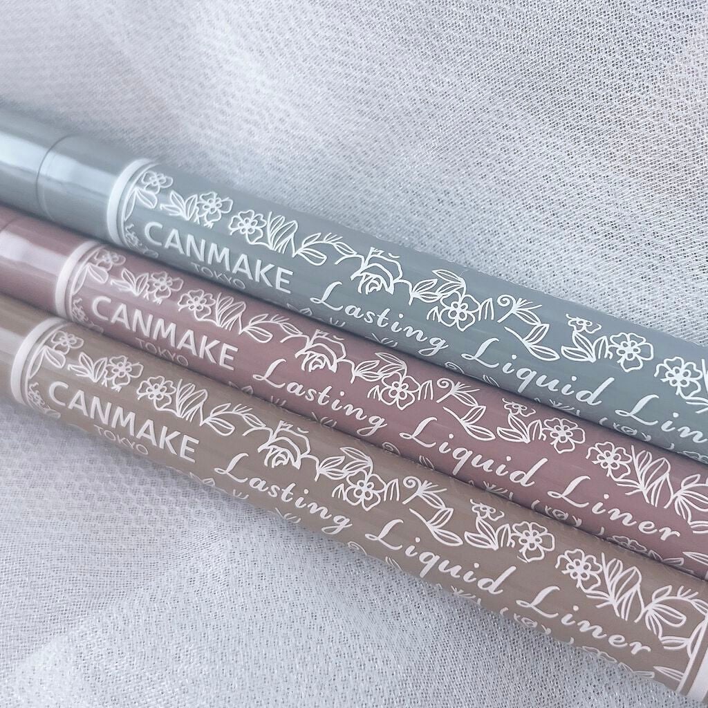 ラスティングリキッドライナー/キャンメイク/リキッドアイライナーを使ったクチコミ(3枚目)