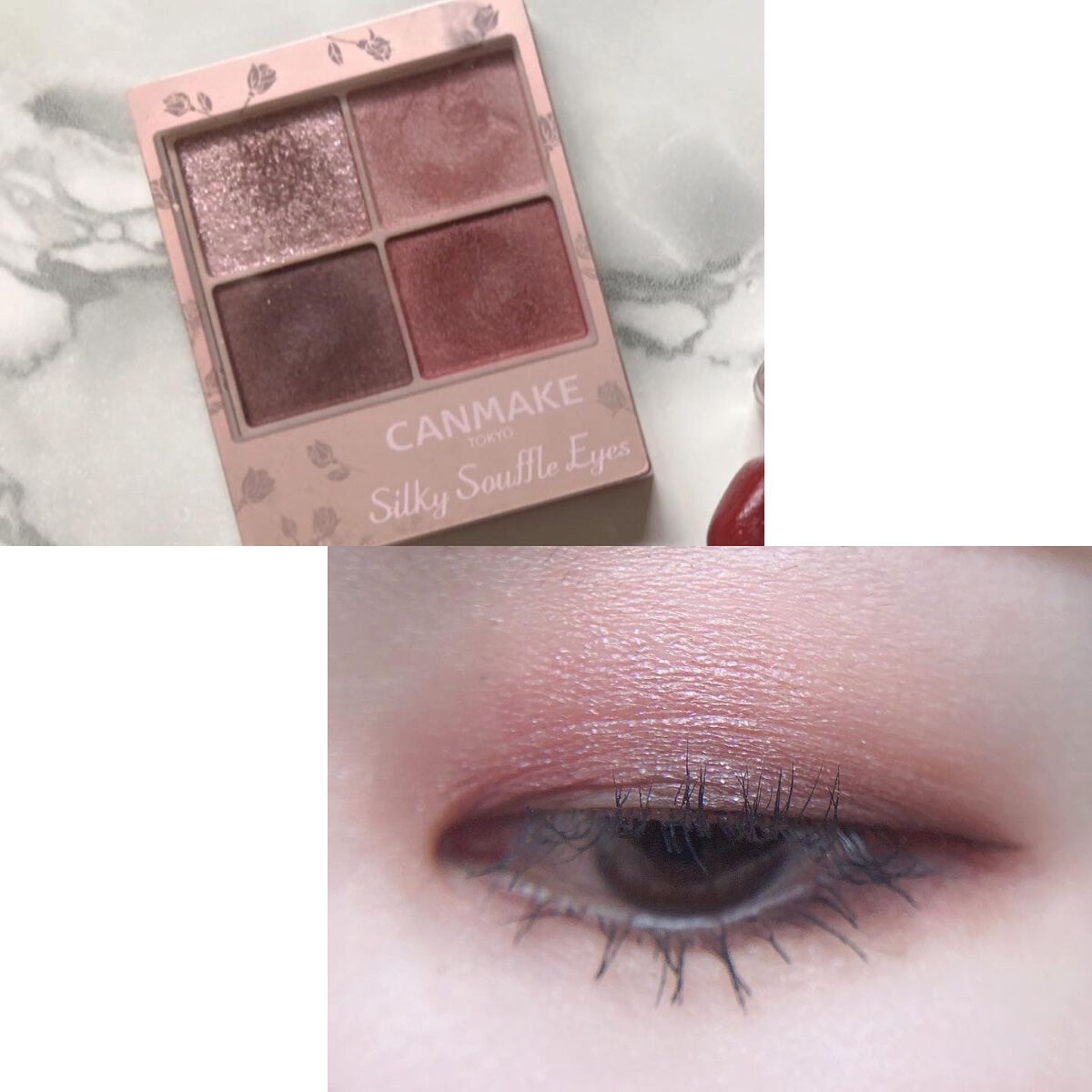 あゆみ on LIPS 「・\#todaysmake/・アイシャドウ☑@lunasolo..」(2枚目)