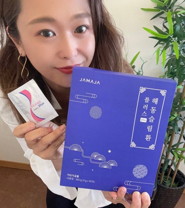 JAMAJA ヘドンスリムファンPlusのクチコミ「JAMAJAのヘドンスリムファンPlus✨

食事の30分～1時間程前に
飲むことで食欲を抑え.....」（1枚目）