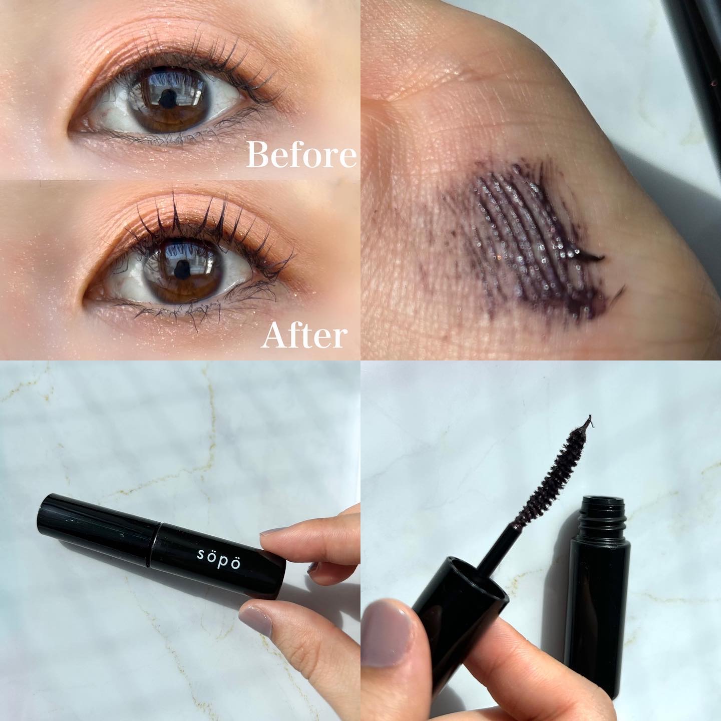 カラーマスカラ｜sopoの口コミ - マスカラ : 11 メタリックラベンダー