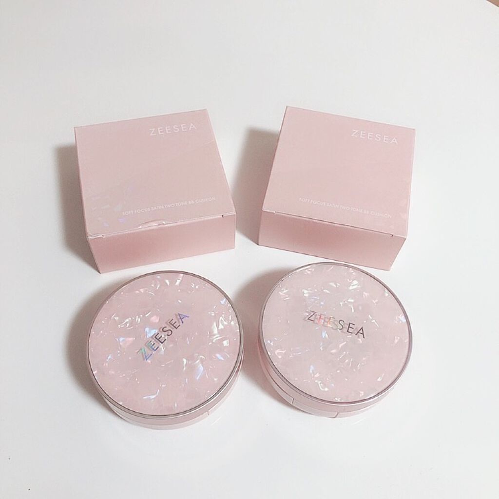 ZEESEA　メタバースピンクシリーズ ソフトフォーカスツートンBBクッション/ZEESEA/クッションファンデーションを使ったクチコミ（1枚目）