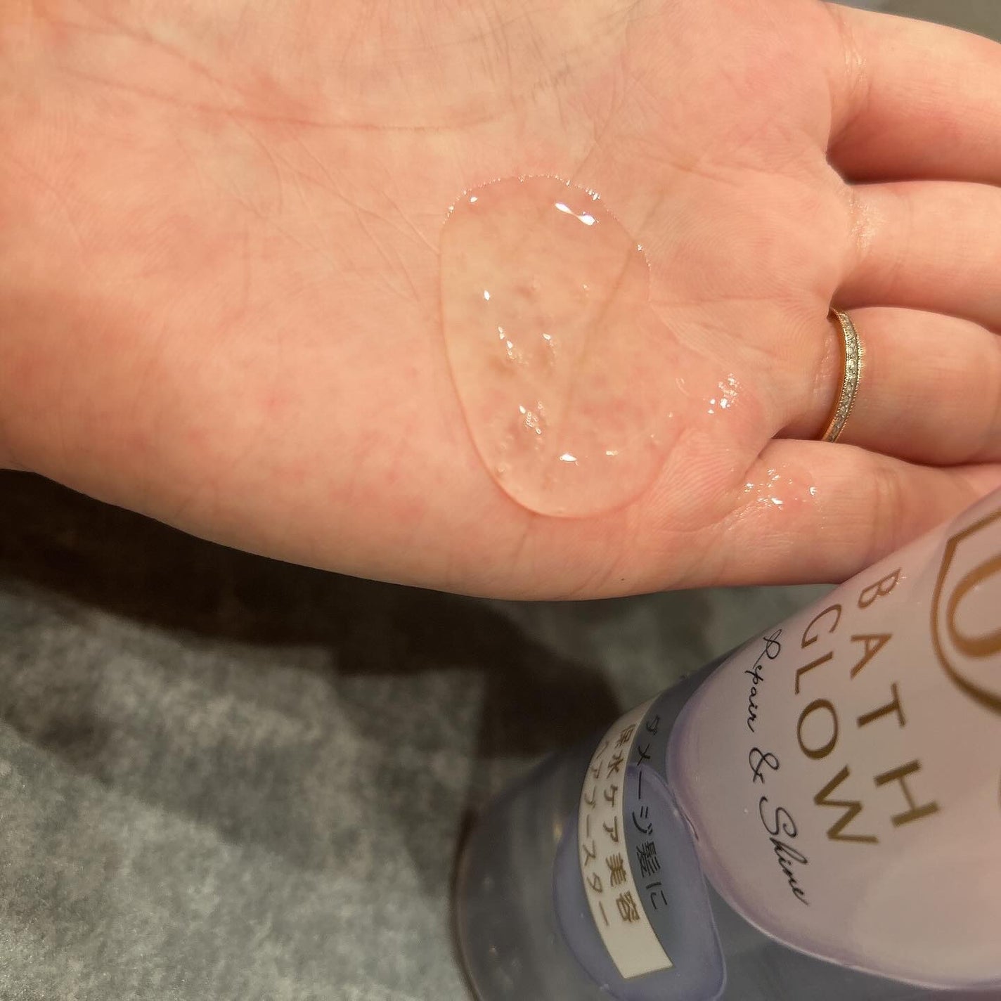 バスグロウ リペア&シャイン シャンプー / トリートメント/LUX/市販シャンプーを使ったクチコミ(4枚目)