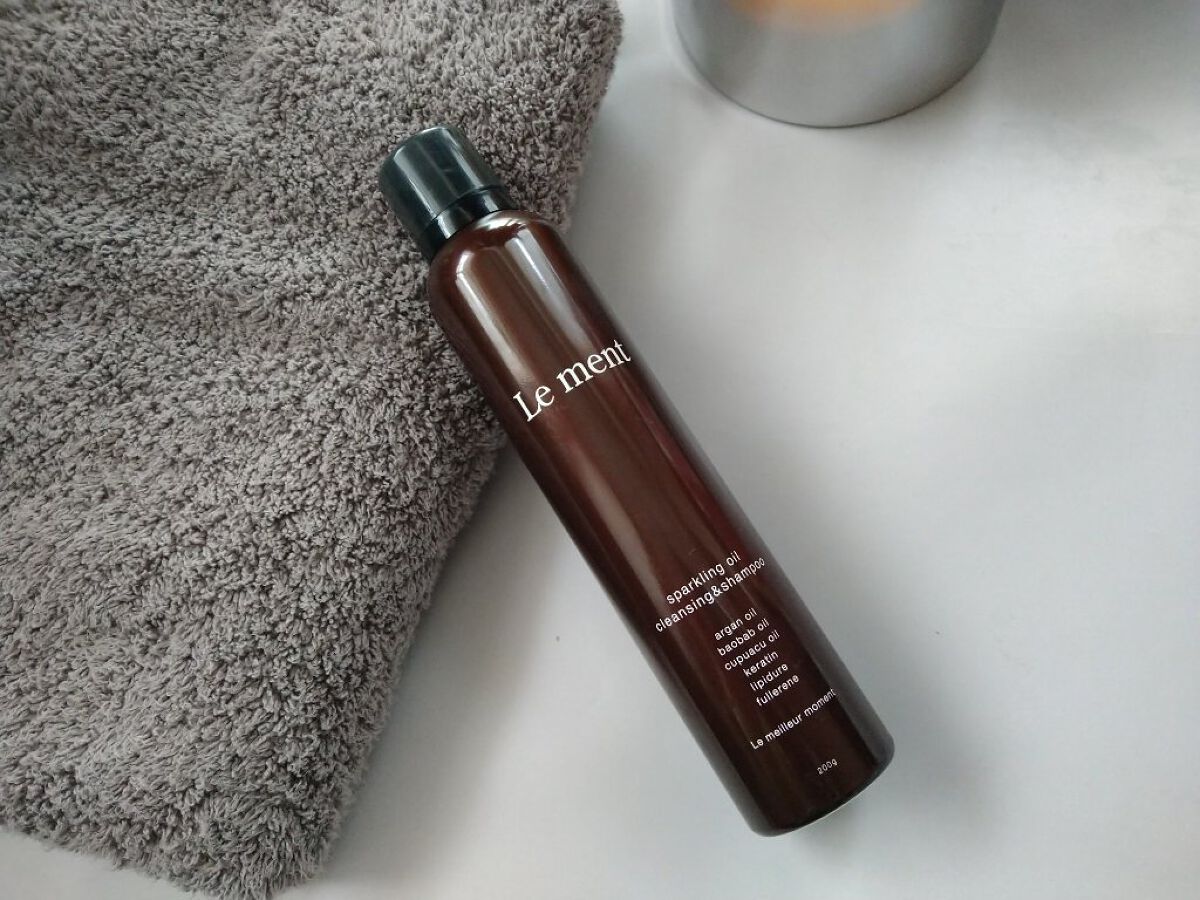 ルメント スパークリングオイル クレンジング&シャンプー/Le ment/市販シャンプーを使ったクチコミ（2枚目）