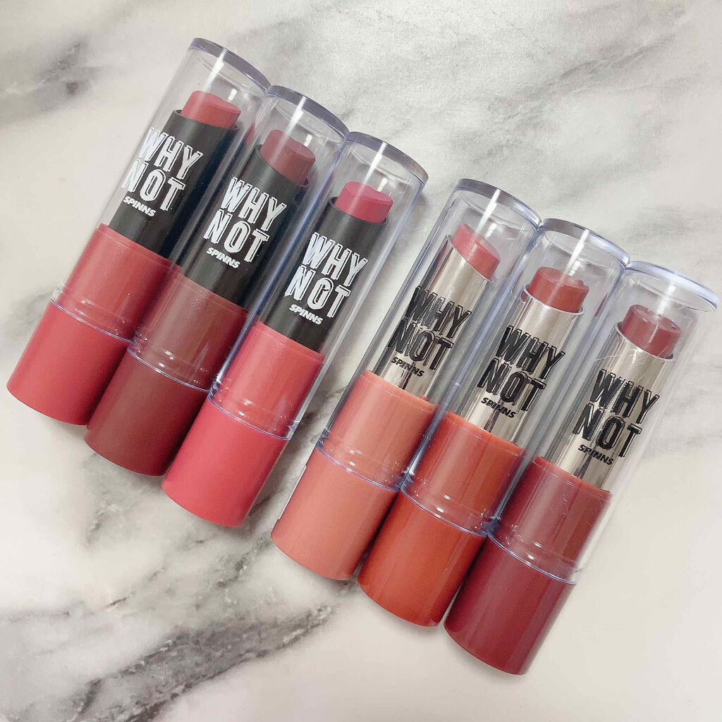 WHY NOT SPINNS リップスティック/DAISO/口紅を使ったクチコミ（1枚目）