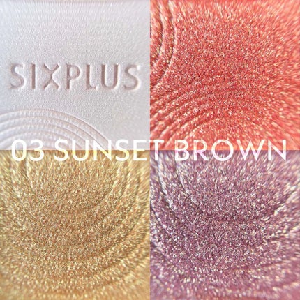 SIXPLUS 4色アイシャドウ/SIXPLUS/アイシャドウパレットを使ったクチコミ(7枚目)