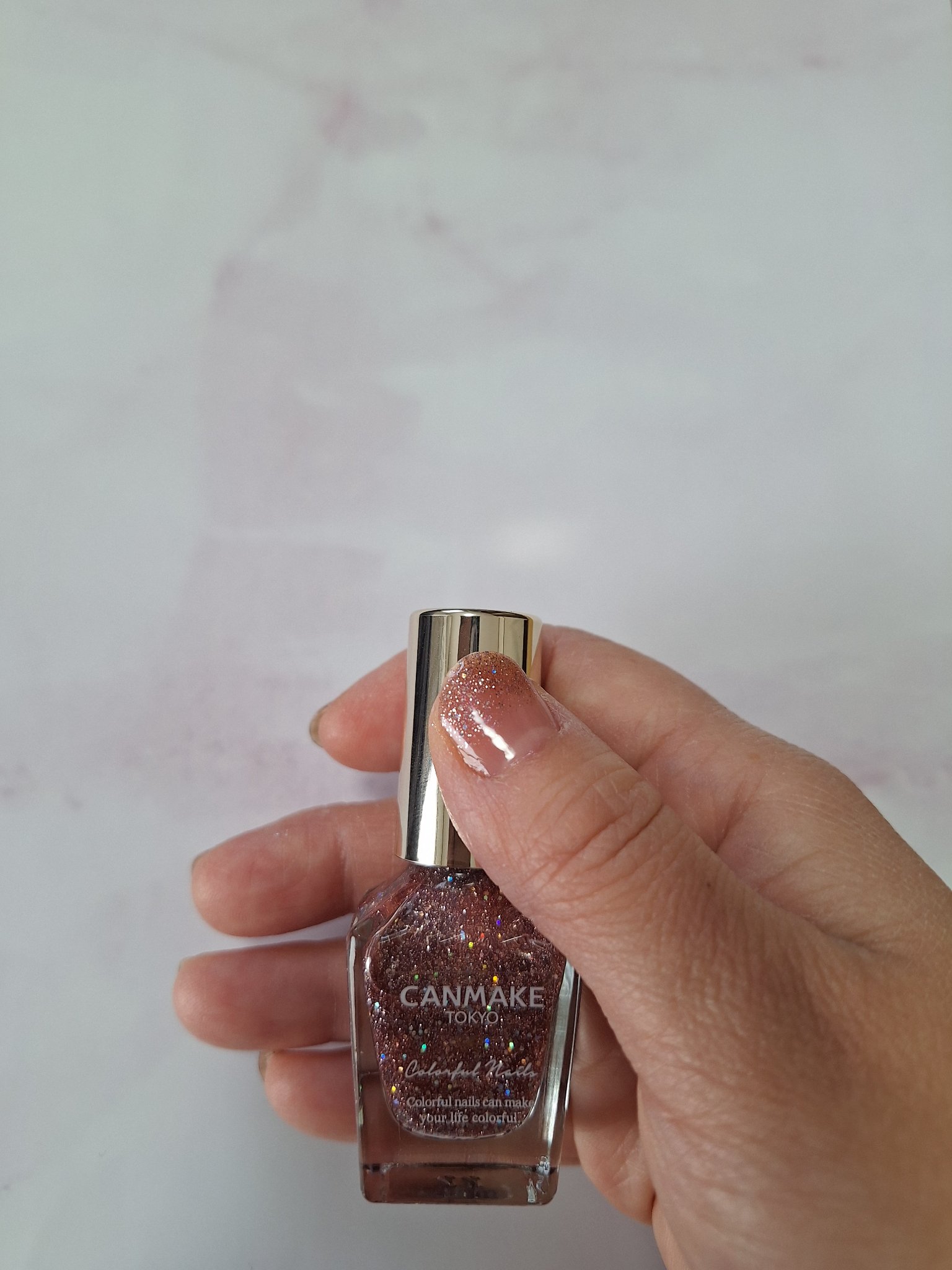 カラフルネイルズ/キャンメイク/マニキュアを使ったクチコミ（3枚目）