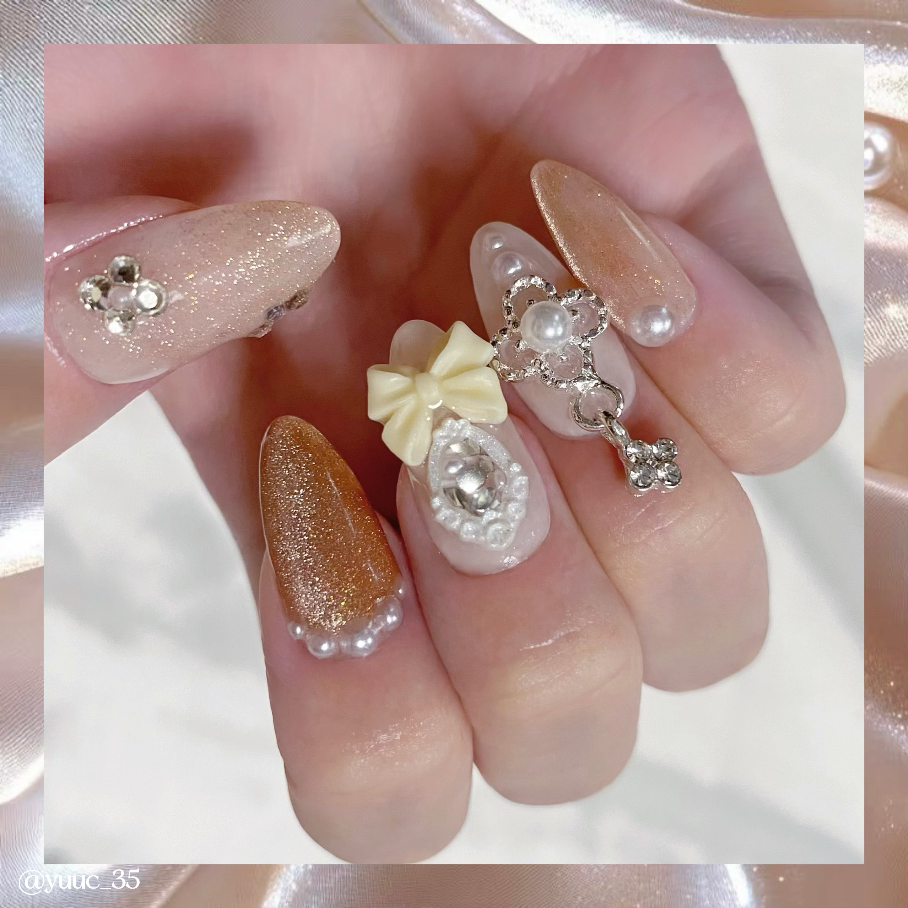 パル カラージェル/キャンドゥ/ジェルネイルを使ったクチコミ（2枚目）