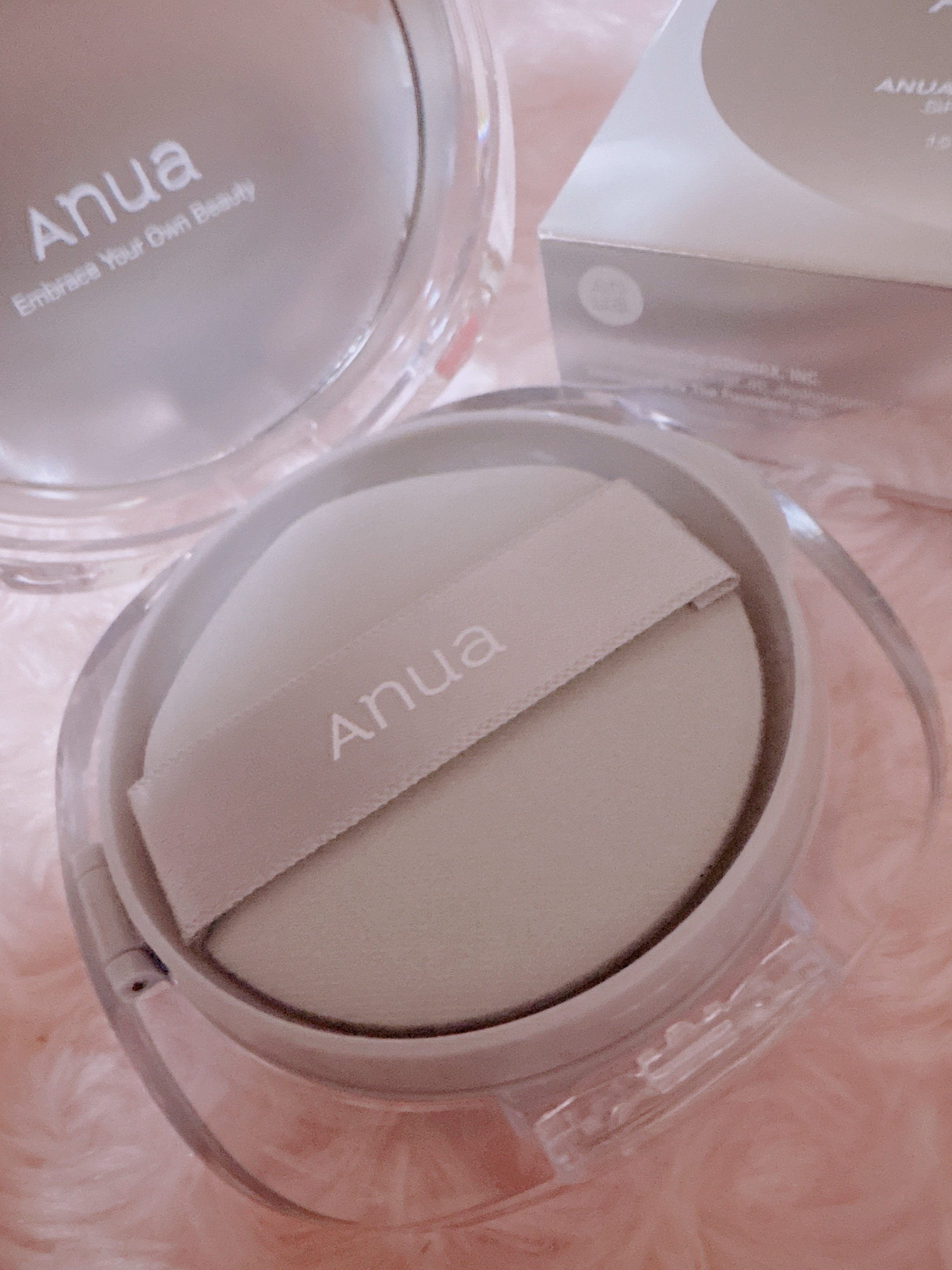 セミグロウベールクッション/Anua/クッションファンデーションを使ったクチコミ（2枚目）