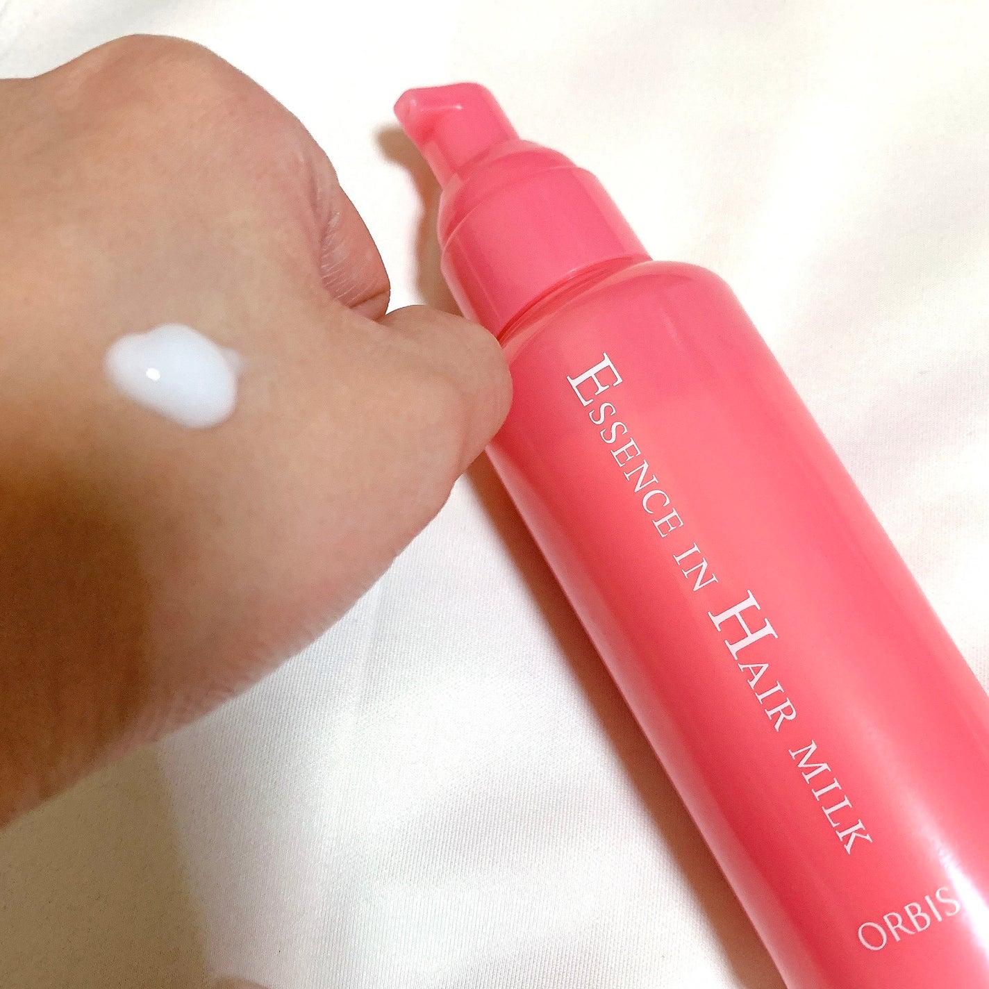 エッセンスインヘアミルク/オルビス/ヘアミルクを使ったクチコミ(2枚目)