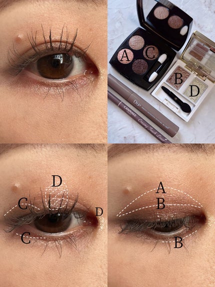 レ キャトル オンブル ツイード/CHANEL/アイシャドウパレットを使ったクチコミ(3枚目)