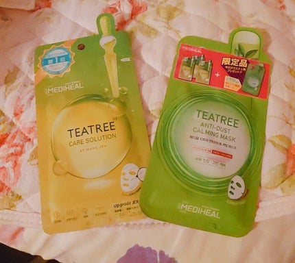 ティーツリーケアソリューション アンプルマスクJEX/MEDIHEAL/シートマスク・パックを使ったクチコミ(2枚目)