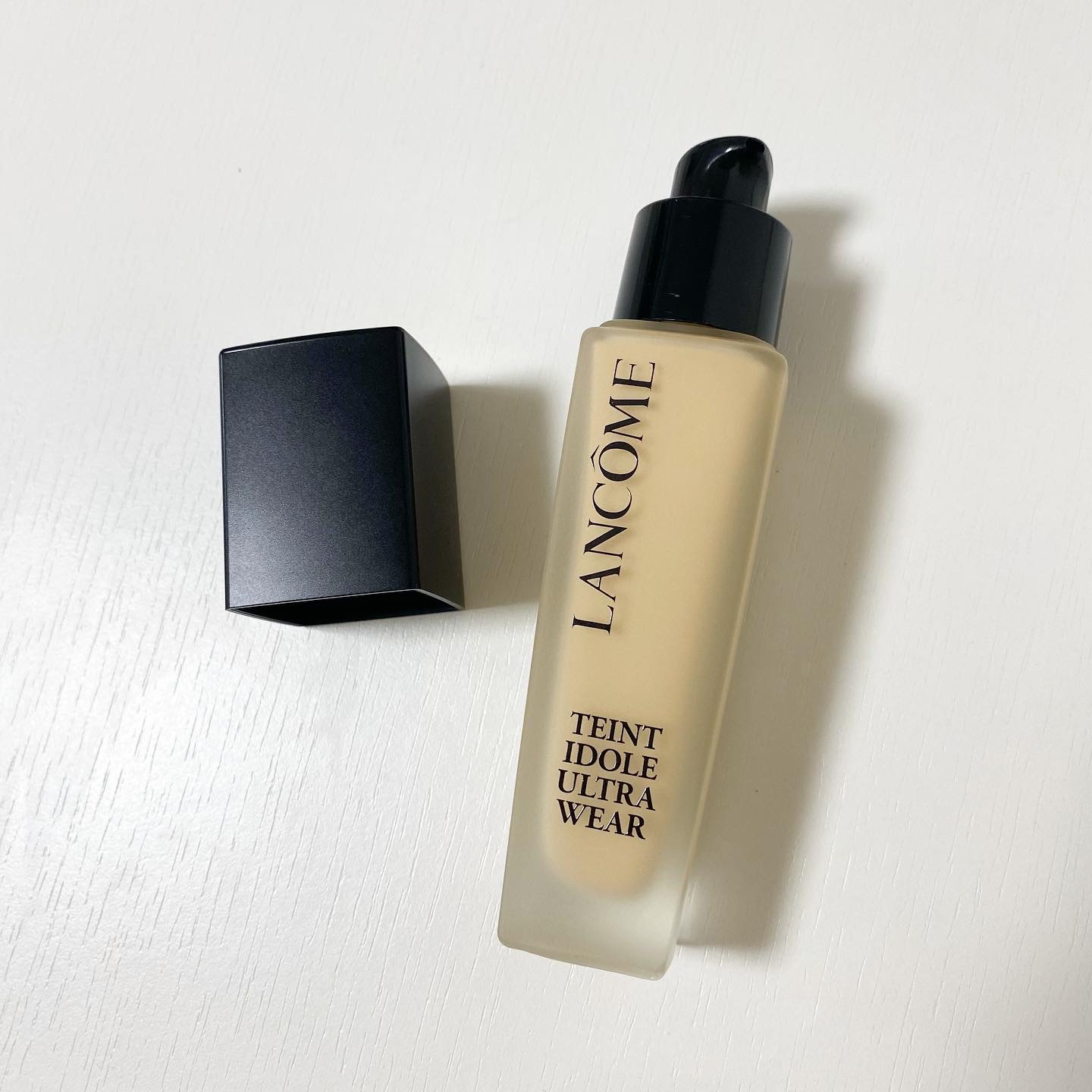 タンイドル ウルトラ ウェア リキッド N/LANCOME/リキッドファンデーションを使ったクチコミ（2枚目）