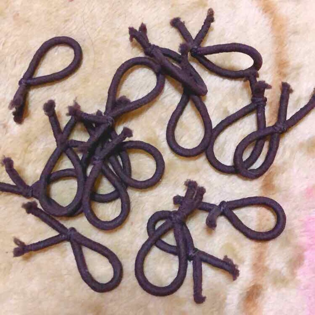 ヘアゴム/キャンドゥ/ヘアアクセサリーを使ったクチコミ(2枚目)