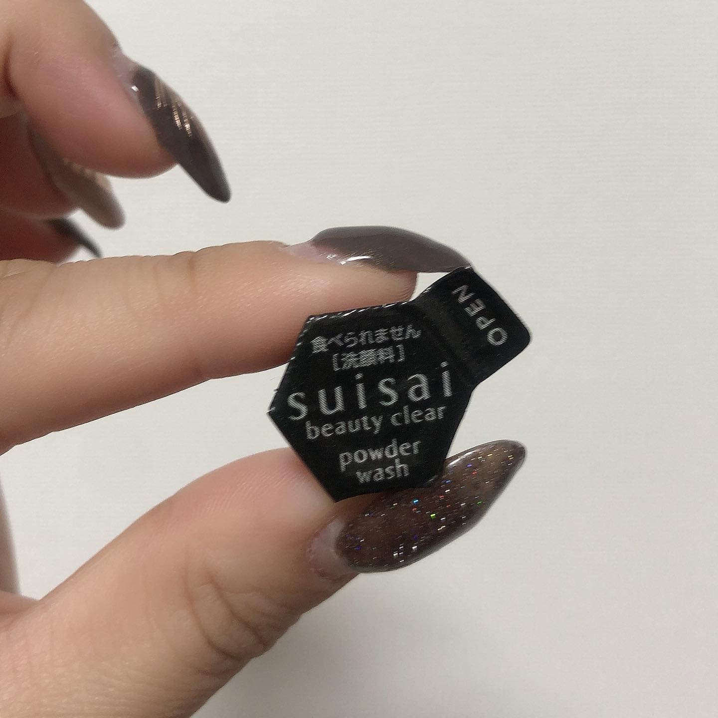 スイサイ ビューティクリア ブラック パウダーウォッシュ/suisai/洗顔パウダーを使ったクチコミ（2枚目）