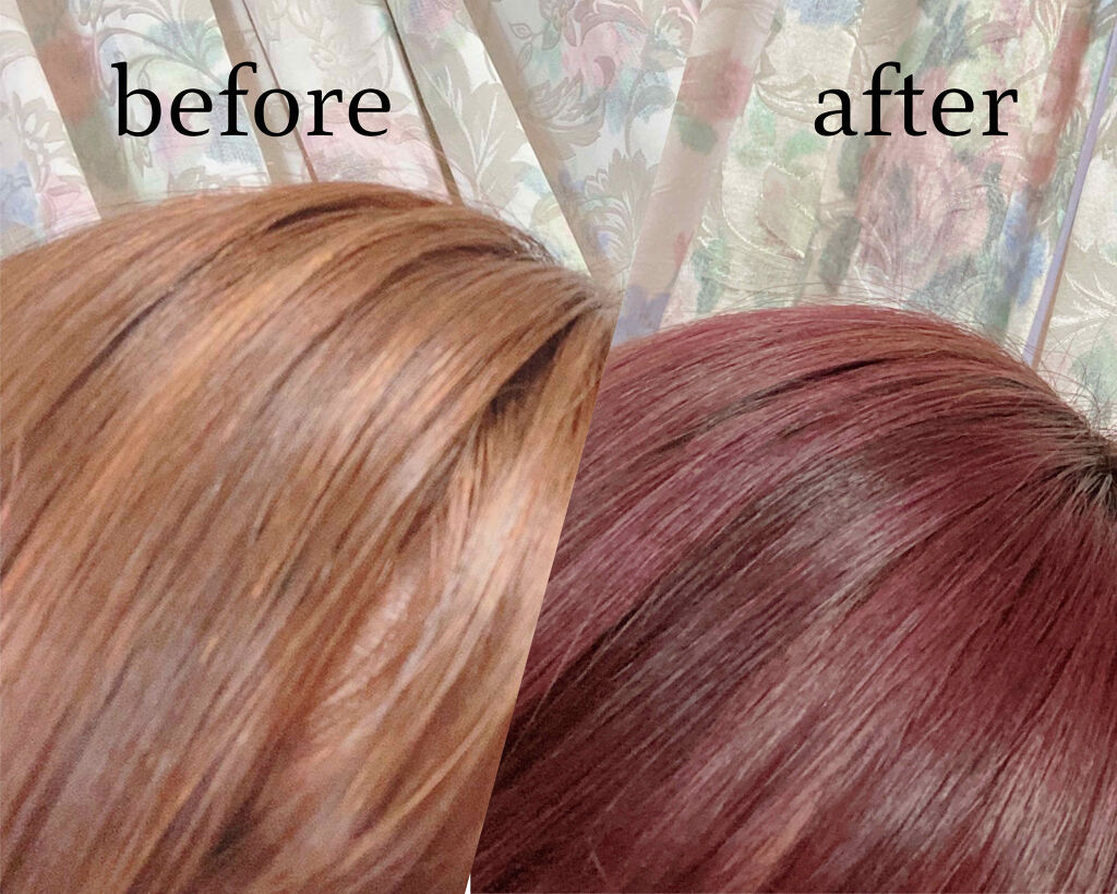 エンシェールズカラーバター/エンシェールズ/ヘアカラーを使ったクチコミ（2枚目）