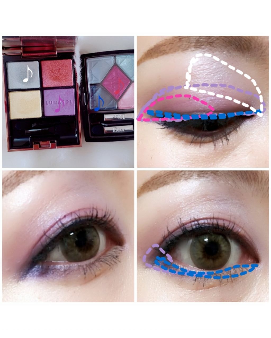 サンク クルール/Dior/アイシャドウパレットを使ったクチコミ(3枚目)