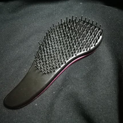 立体ヘアブラシ/DAISO/ヘアブラシを使ったクチコミ(3枚目)