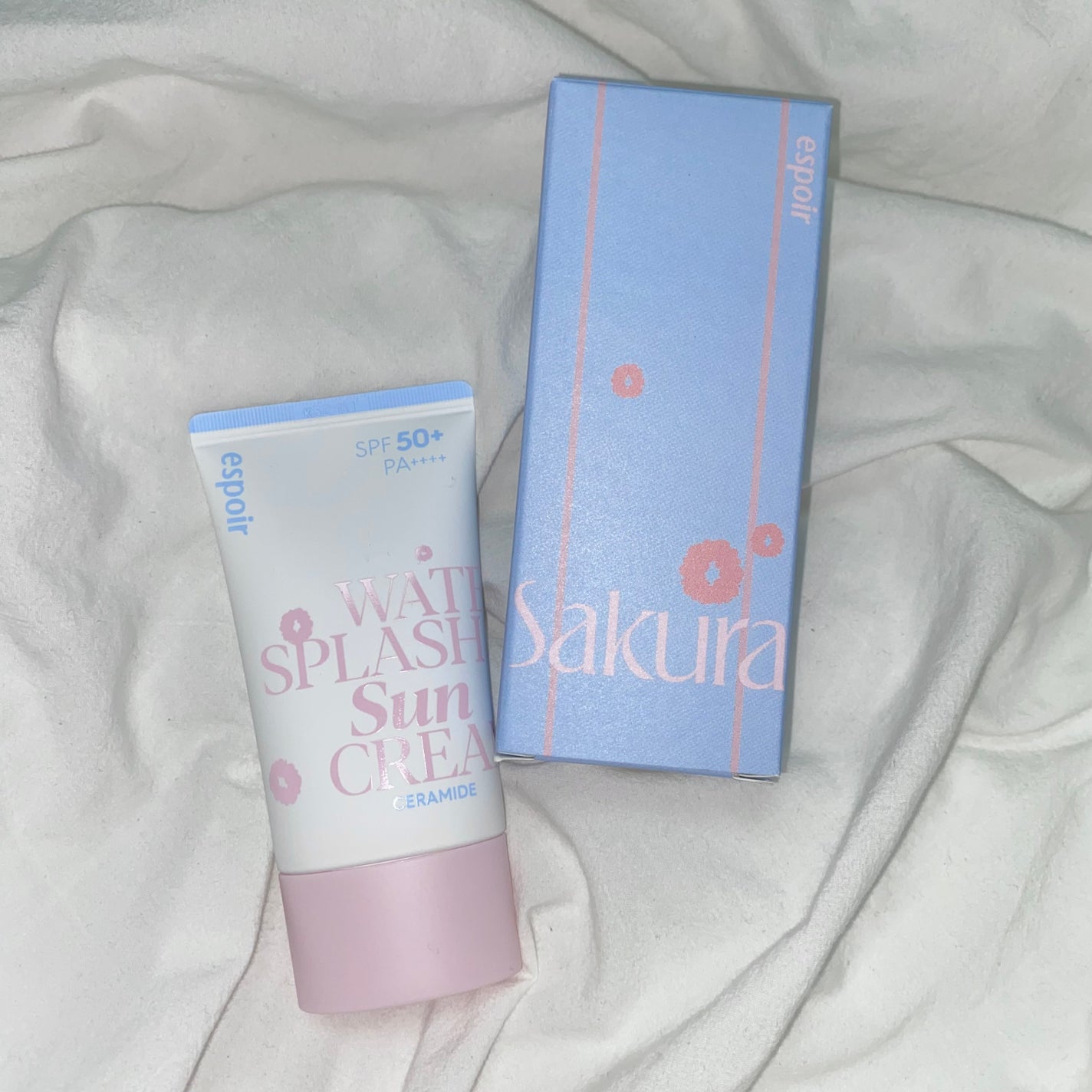 ウォータースプラッシュサンクリーム セラミド/espoir/日焼け止めクリームを使ったクチコミ(1枚目)