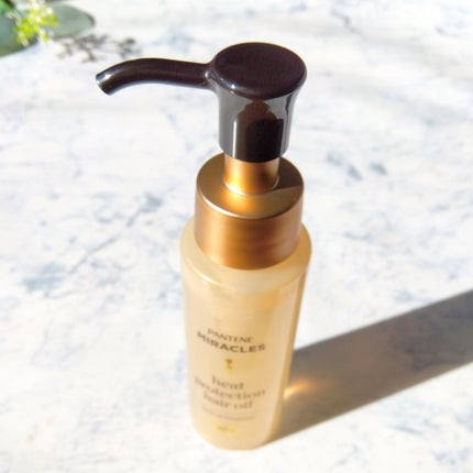 ヒートプロテクション ヘアオイル(洗い流さないトリートメント)/パンテーン/アウトバストリートメントを使ったクチコミ(2枚目)