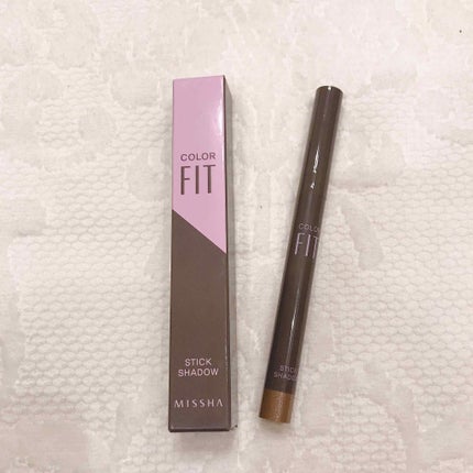 カラーフィットスティックシャドウ/MISSHA/スティックアイシャドウを使ったクチコミ(2枚目)