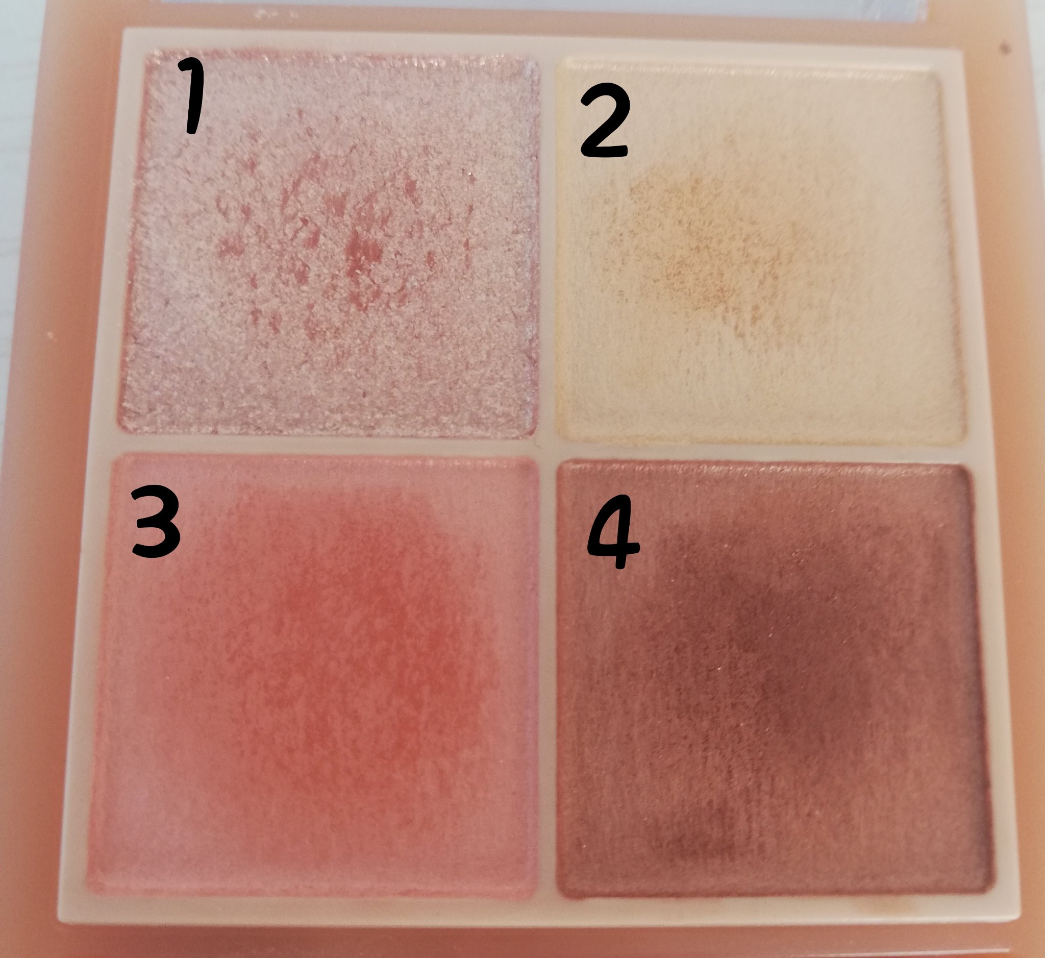 ベージュトーンアイシャドウ/CEZANNE/アイシャドウパレットを使ったクチコミ（2枚目）