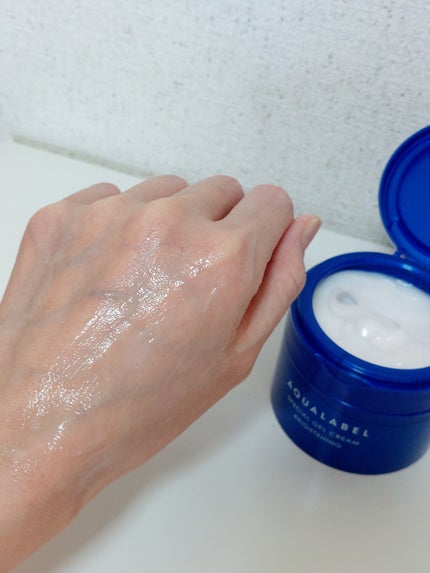 スペシャルジェルクリーム EX (ブライトニング) /アクアレーベル/オールインワン化粧品を使ったクチコミ(6枚目)