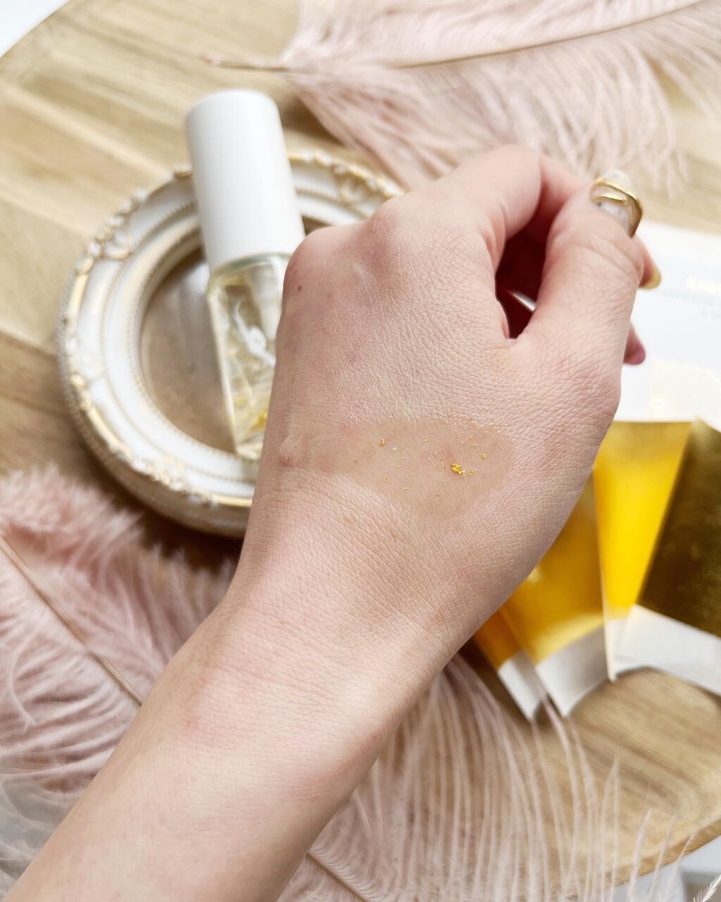 さらりと潤う美容オイル (透き通るような香り)/MAKANAI/美容液を使ったクチコミ(1枚目)