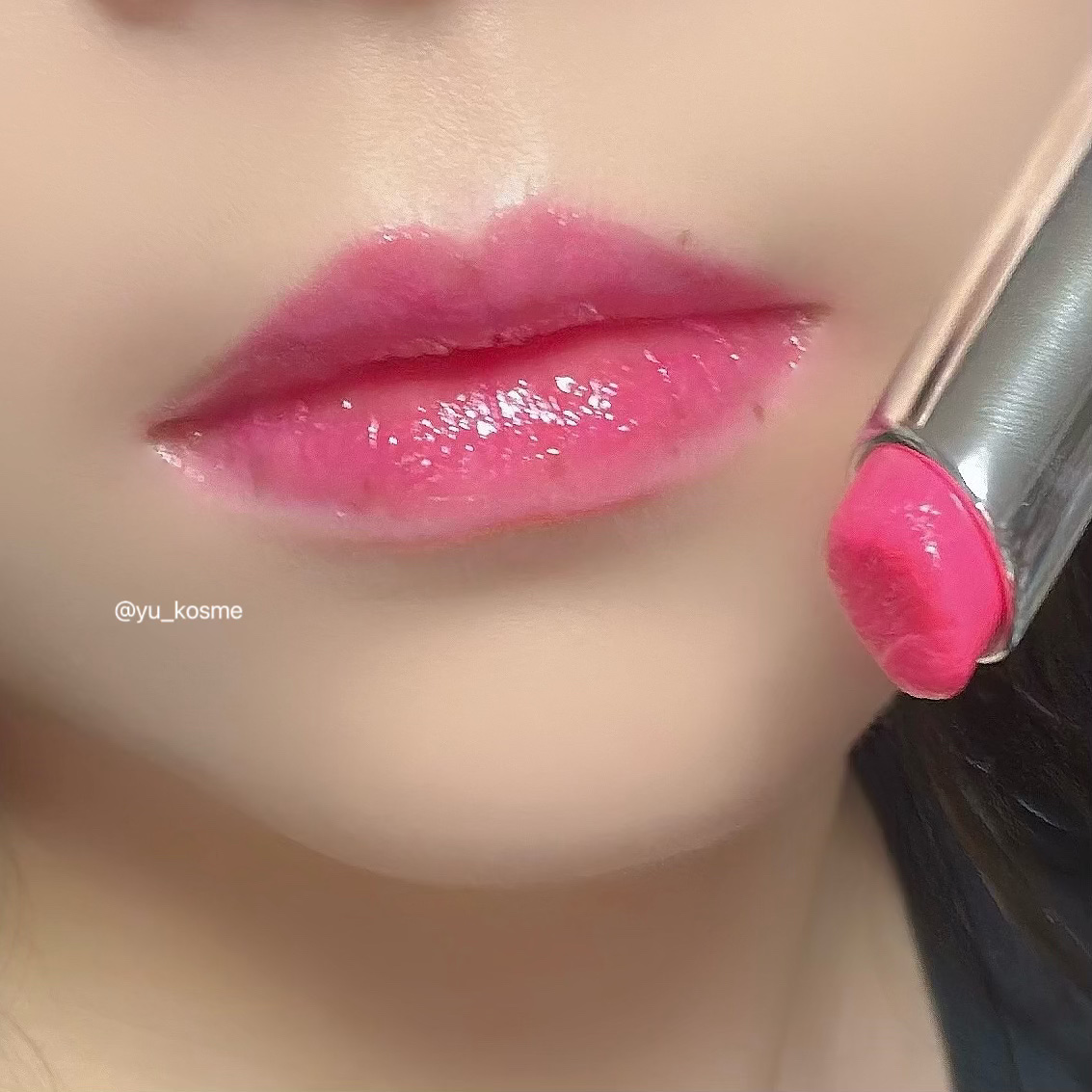 グロー プレイ テンダートーク リップ バーム 465 フォトジェニック/M・A・C/リップバームを使ったクチコミ（3枚目）