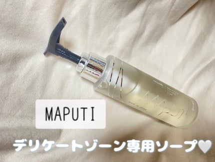 オーガニックフレグランスインティメイトソープ MAPUTI/MAPUTI/デリケートゾーンケアを使ったクチコミ(1枚目)
