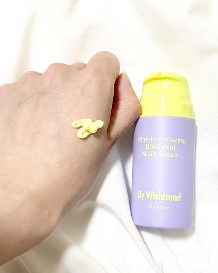 ビタミンA-mazingバクチオールナイトクリーム/By Wishtrend/フェイスクリームを使ったクチコミ(2枚目)