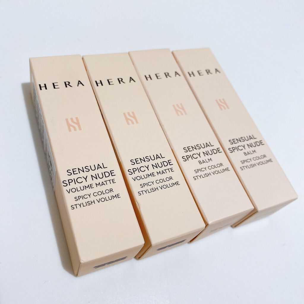 センシュアルスパイシーヌードバーム/HERA/口紅を使ったクチコミ(7枚目)