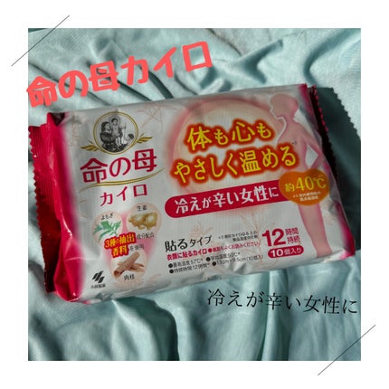 命の母 貼るタイプカイロ/桐灰化学/その他を使ったクチコミ(1枚目)