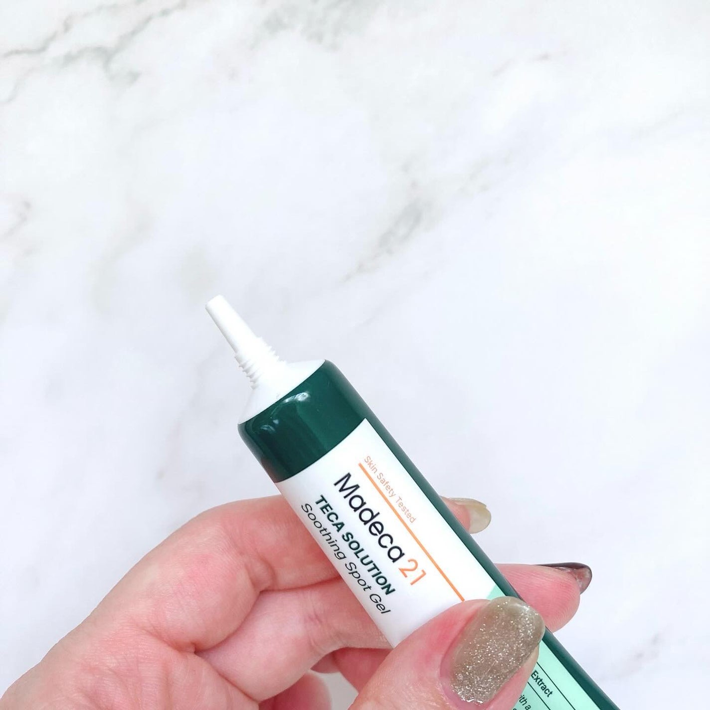 テカソルーションスージングジェル/Madeca21/フェイスクリームを使ったクチコミ(2枚目)