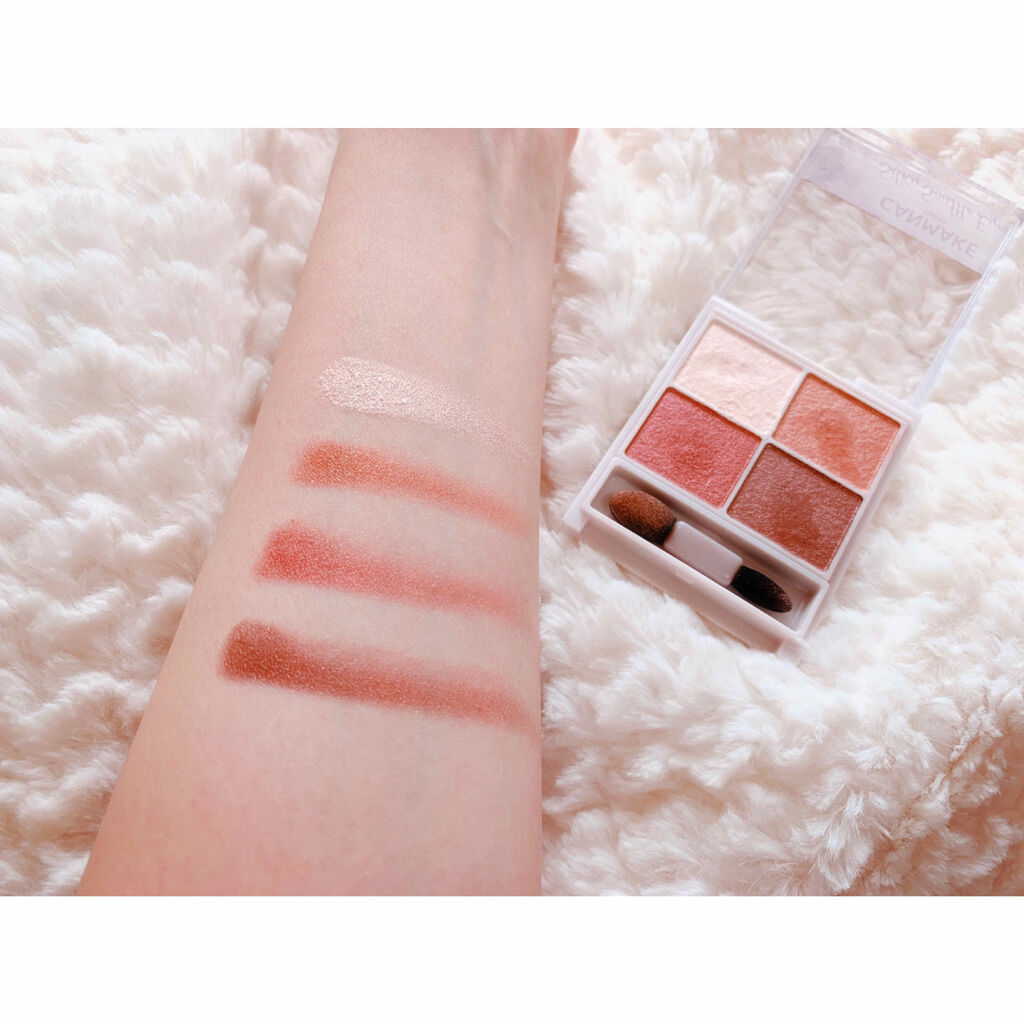 シルキースフレアイズ/キャンメイク/アイシャドウパレットを使ったクチコミ（3枚目）