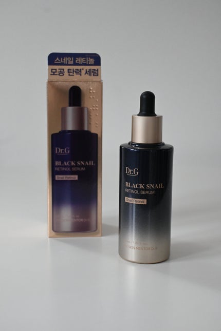 ブラックスネイルレチノールセラム/Dr.G/美容液を使ったクチコミ(4枚目)