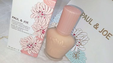 モイスチュアライジング ファンデーション プライマー S/PAUL & JOE BEAUTE/化粧下地を使ったクチコミ（1枚目）