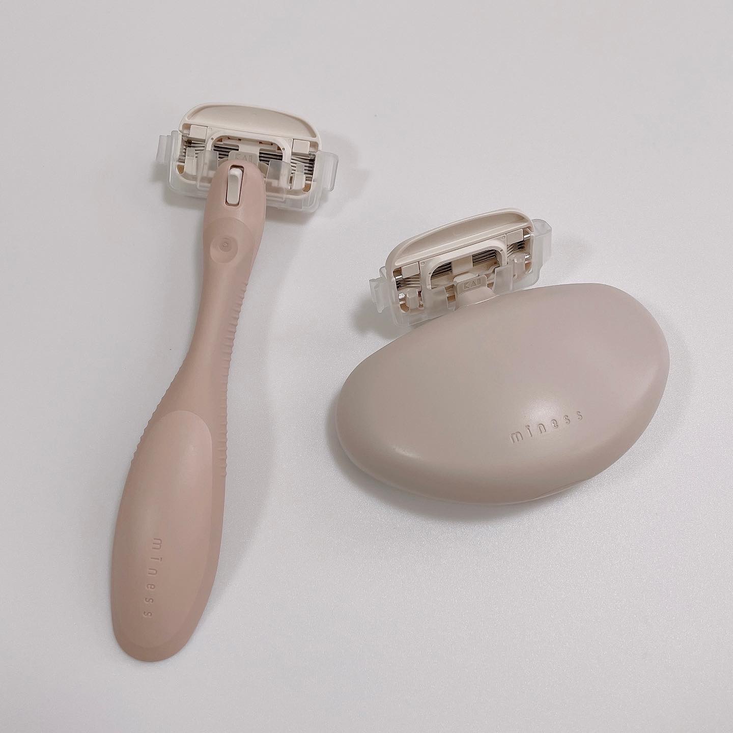 miness ボディ用カミソリ 替刃2個付/貝印/シェーバーを使ったクチコミ（2枚目）