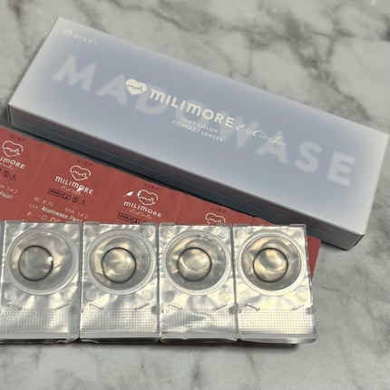 エバーカラーワンデーミリモア/エバーカラー/ワンデー(1DAY)カラコンを使ったクチコミ(3枚目)