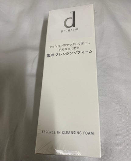 エッセンスイン クレンジングフォーム/d プログラム/洗顔フォームを使ったクチコミ(1枚目)