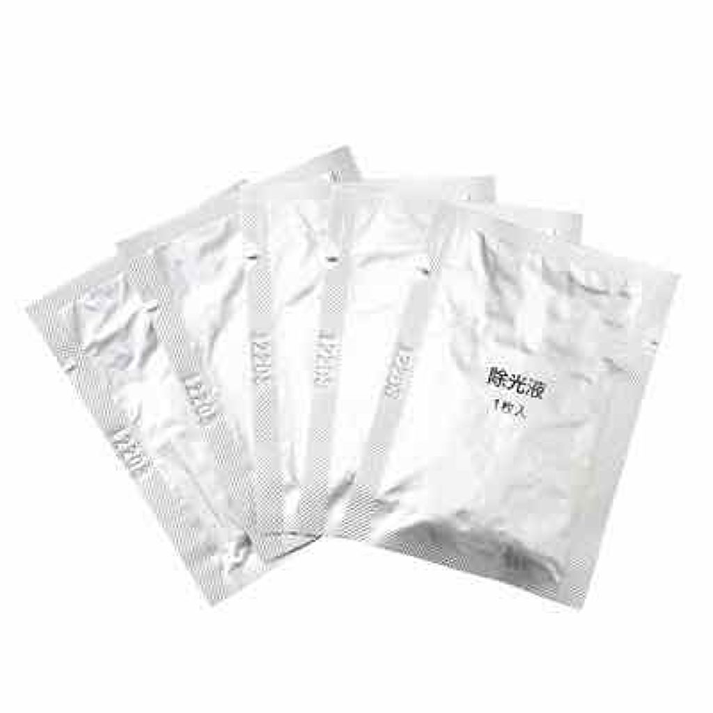 無印良品 除光液（携帯用）のクチコミ「無印良品の除光液です！

内容量→1枚入り×5包

値段→189（税込）
          .....」（3枚目）