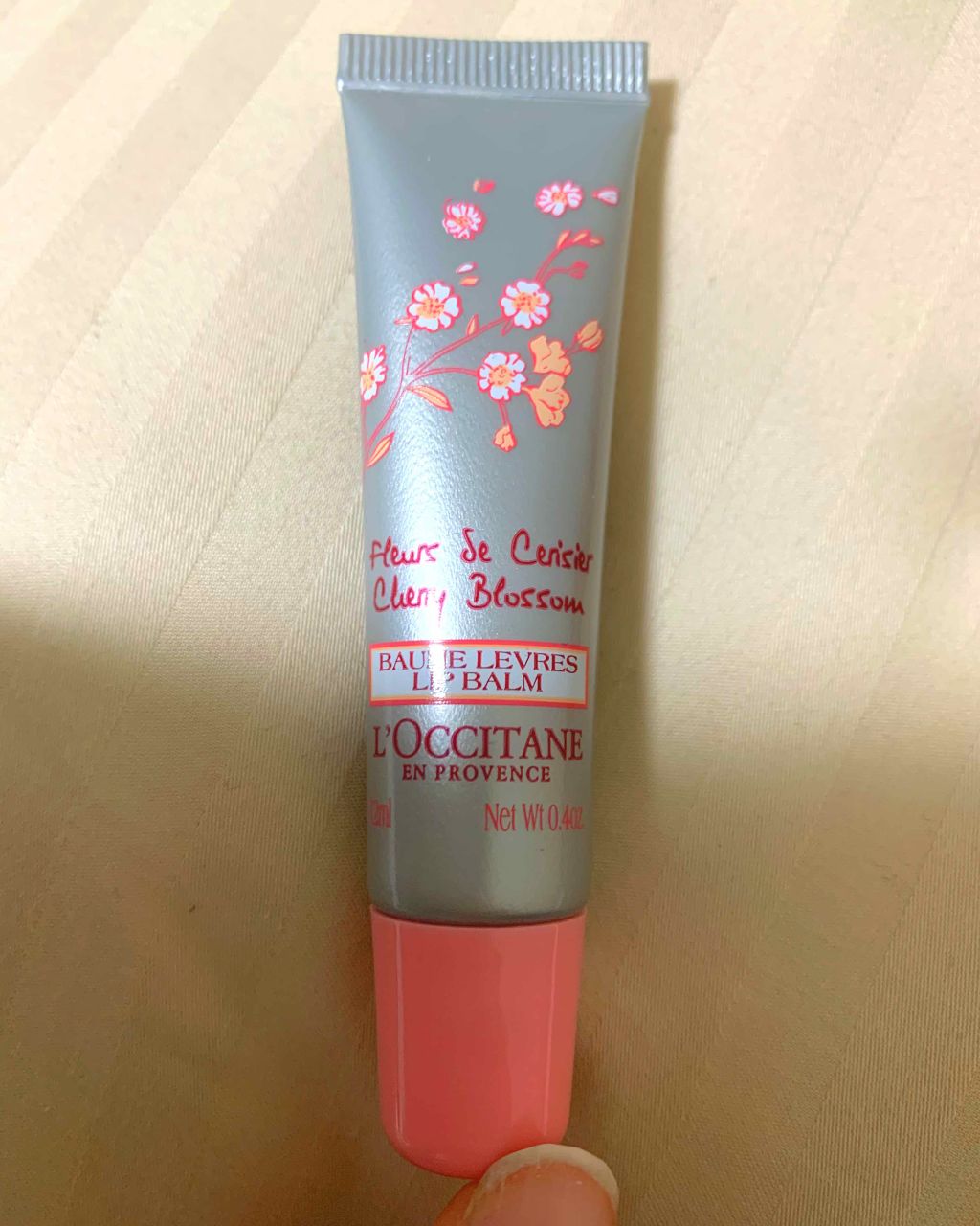 チェリーブロッサム リップバーム/L'OCCITANE/リップバームを使ったクチコミ（1枚目）