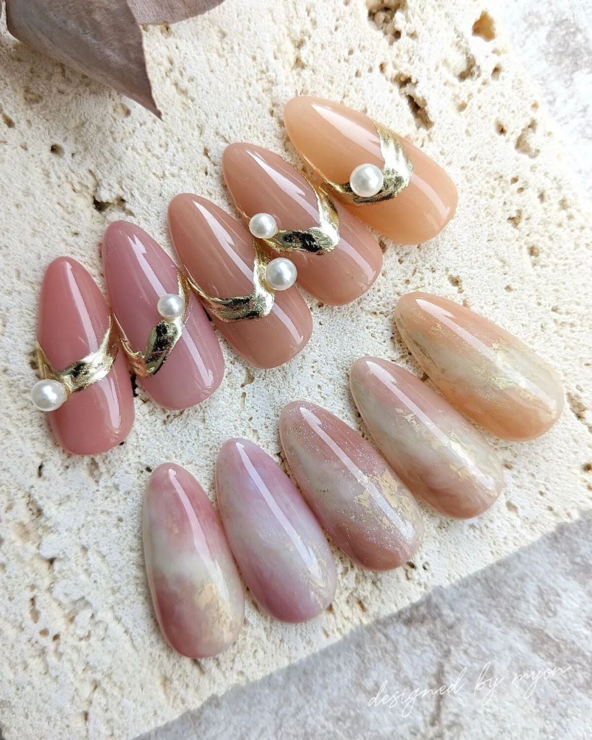 ARKEY TOKYO ネイルアートセット オフィスネイルのネイルデザイン】トリコカラージェル|ARKEY