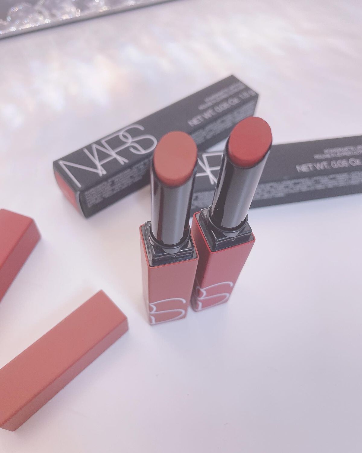 パワーマット リップスティック/NARS/口紅を使ったクチコミ(2枚目)