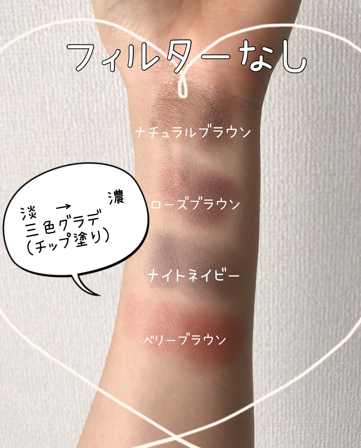 トーンアップアイシャドウ/CEZANNE/アイシャドウパレットを使ったクチコミ（2枚目）