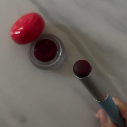 リップアンドチーク ブラーリープリンポット/fwee/口紅を使ったクチコミ(5枚目)