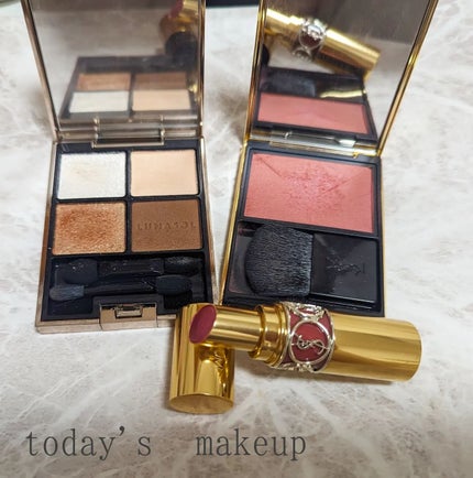 ルージュ ヴォリュプテ シャイン/YVES SAINT LAURENT BEAUTE/口紅を使ったクチコミ(1枚目)