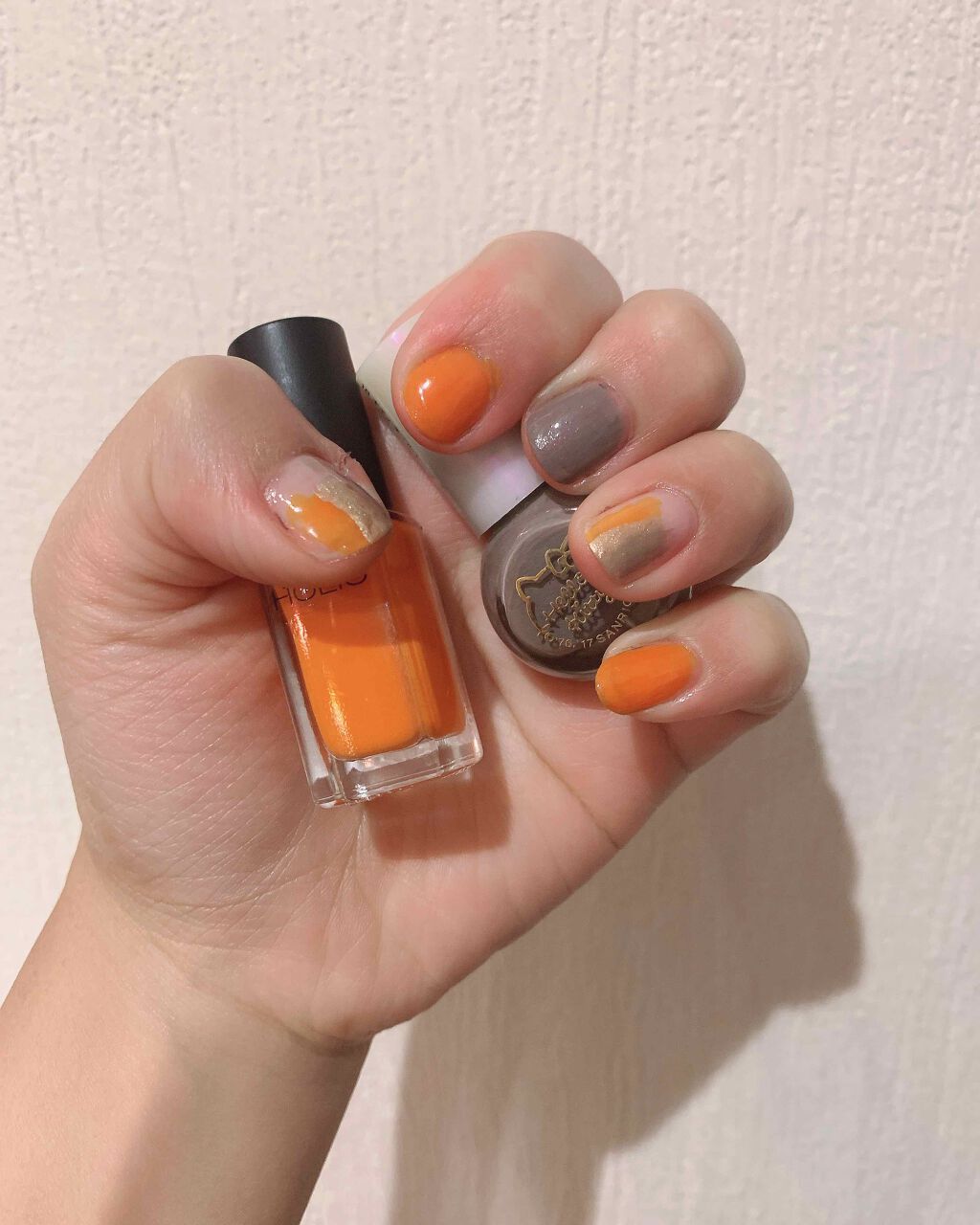 ネイルホリック Soulful color OR210/ネイルホリック/マニキュアを使ったクチコミ（1枚目）